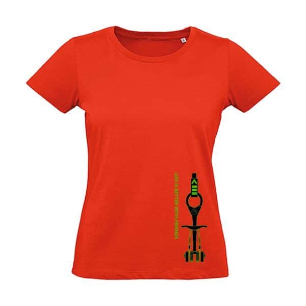 FRIEND-Damen-Organic Shirt – Bild 6
