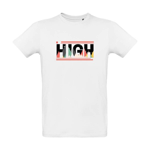 Herren-Organic-T-Shirt-High handgemacht in Stuhlfelden