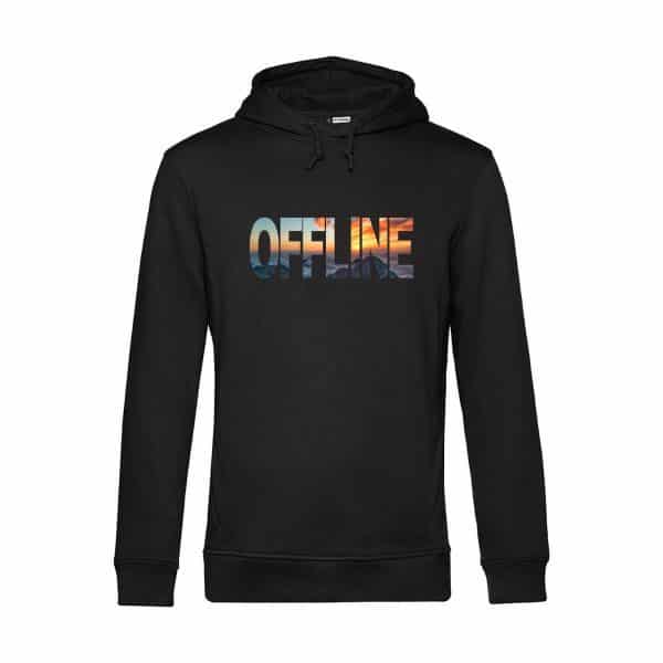 Hoodie mit Offline Motiv