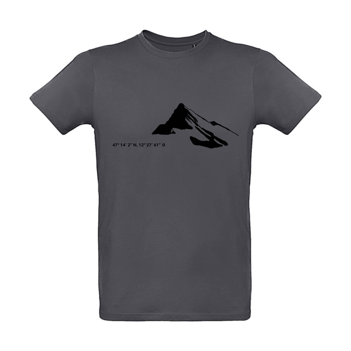 Pihapper-Herren Organic Shirt-dark grey