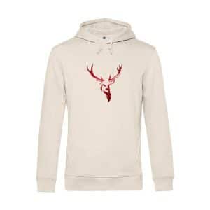 Hoodie mit Hirsch Motiv